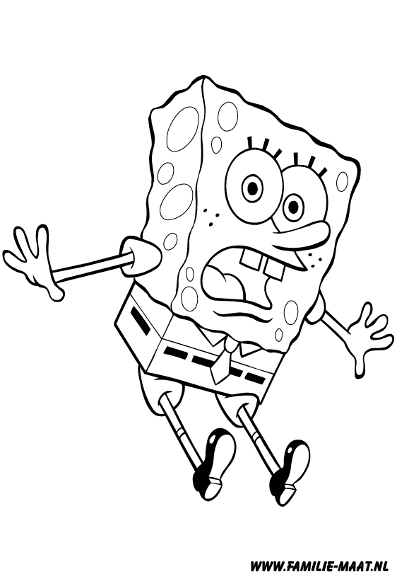 Sponge Bob kolorowanki